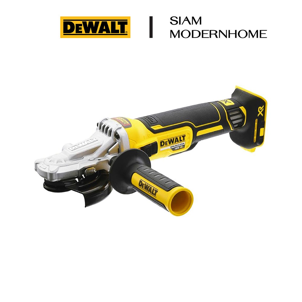 DEWALT เครื่องเจียรไร้สาย 125 มม. M10 20V Max Flat head รุ่น DCG405FN-KR (เครื่องเปล่า)