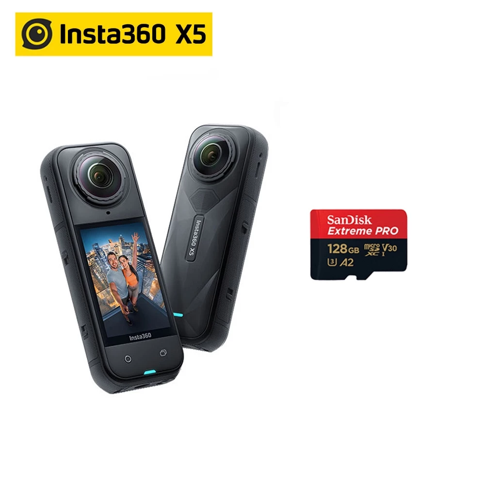 Insta360 X5 Action Camera 8K 360 พร้อม SD Card 128GB thumbnail 3