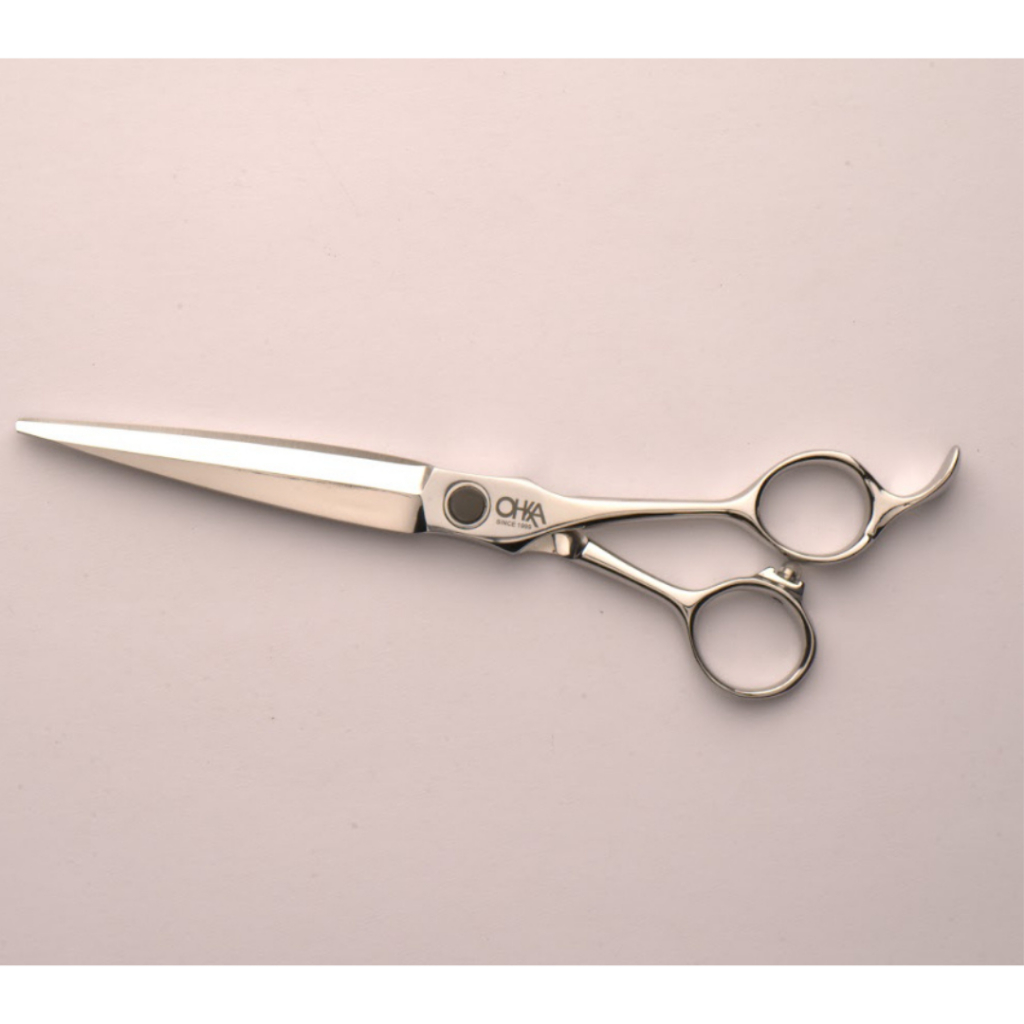 กรรไกร OHKA SAKURA รุ่นOhka (รหัส568) กรรไกรตัดแบบเปียก ขนาด 6.8 นิ้ว มือขวา  มีรับประกันแท้ 100%
