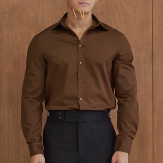 [Limited] เสื้อเชิ้ตทรง Slimfit ผ้ายับยาก เสริมบุคลิกให้ดูหล่อ - WDNSDAY Shirt