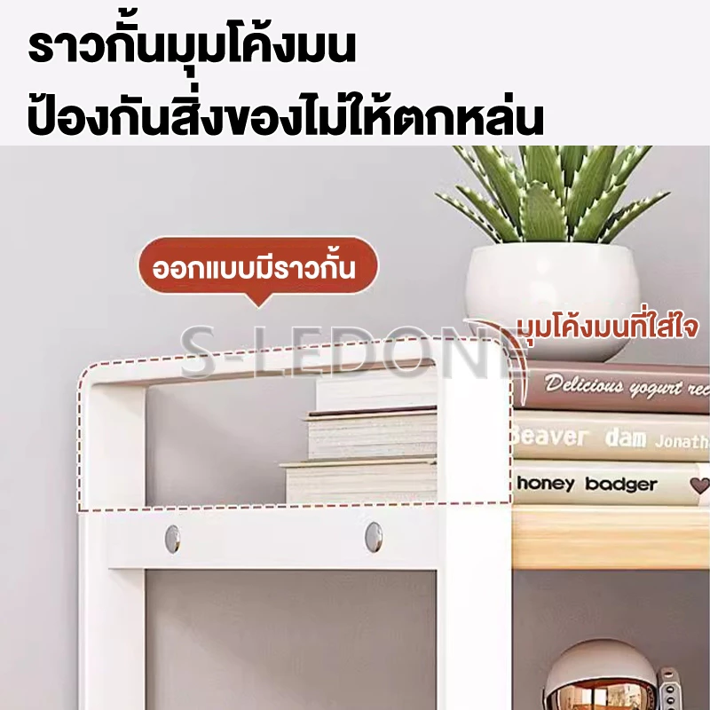 ชั้นวางของบนโต๊ะ ชั้นหนังสือ ชั้นจัดระเบียบบนโต๊ะทำงาน thumbnail 9