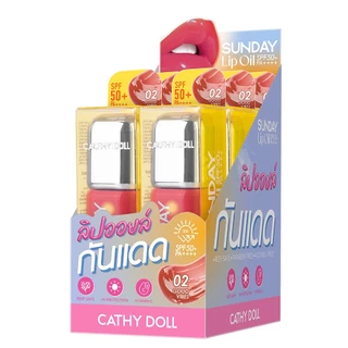 Cathy Doll ซันเดย์ลิปออยล์ เอสพีเอฟ50+ พีเอ++++ 3.5g