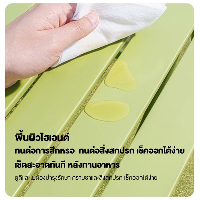 โต๊ะแคมป์ปิ้ง ชุดโต๊ะแคมป์ปิ้ง เก้าอี้ตั้งแคมป์ โต๊ะพับได้ 150CM วัสดุอะลูมิเนียม - รูปที่ 4