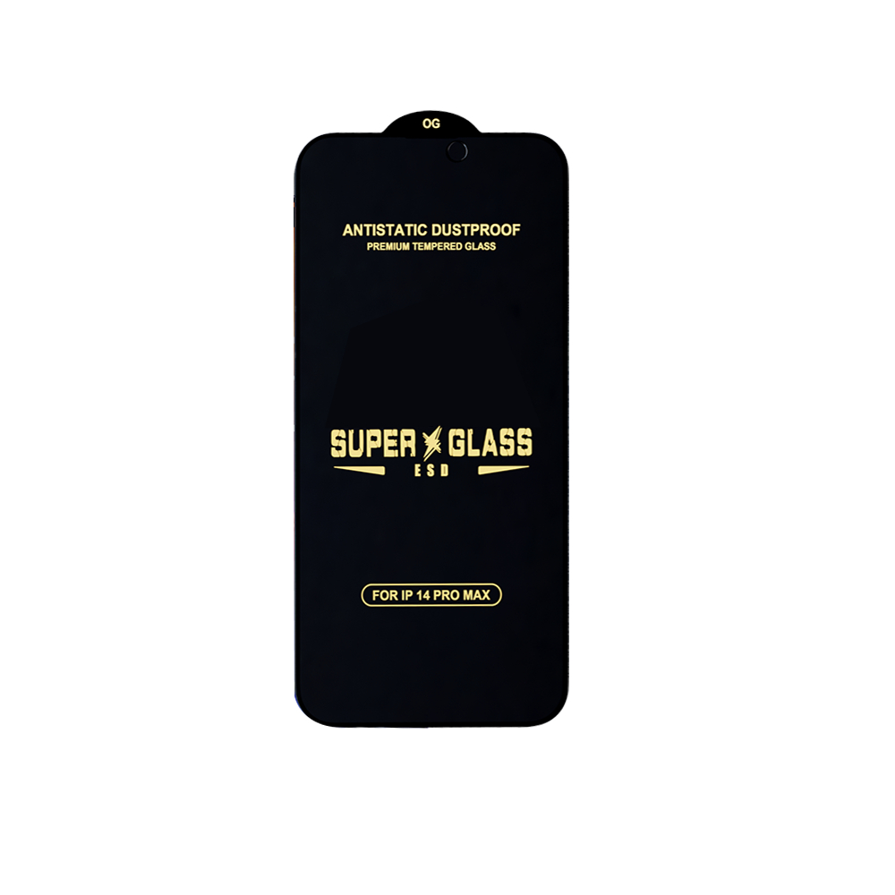 ฟิล์มกระจก สำหรับ for iPhone 16 Pro Max  11 12 13 14 15 Pro Max 7 8 Plus SE 2020 XS Max XR เต็มจอขอบดำ