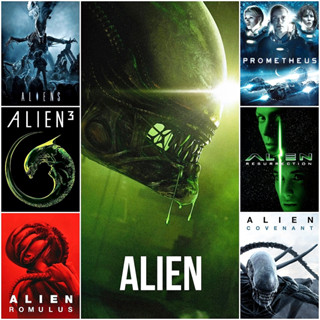 USB Flash Drive ไฟล์หนังดัง Alien เอเลี่ยน พากย์ไทย-อังกฤษ ค…