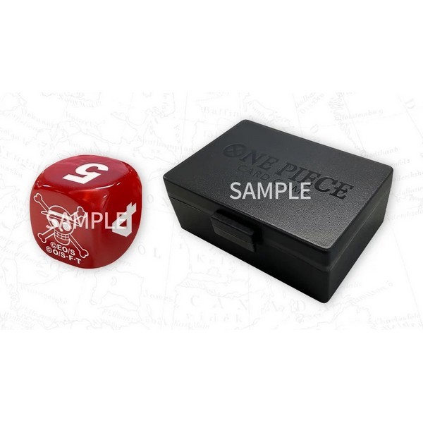 Bandai One Piece Card Game Official Dice & Dice Case Vol.1 ลูกเต๋า 6 ลูก พร้อมกล่องใส่ลูกเต๋า 458276