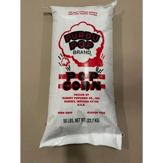 TOP POP เมล็ดข้าวโพดป๊อปคอร์นชนิดดอกเห็ด Mushroom 22.68kg | Popcorn Kernels Premium