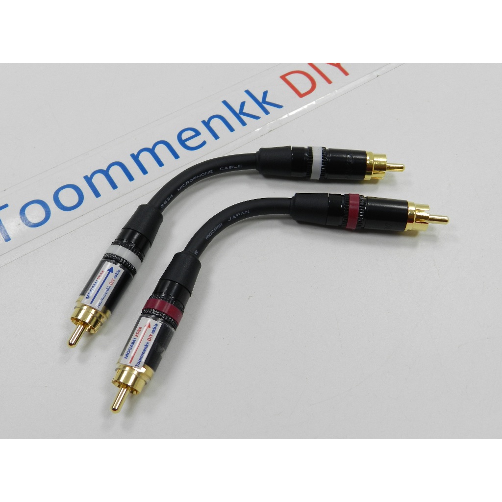 สายสัญญาณเสียง Mogami 2534  Jumpers Rca to Rca (U-Link connected for Pre in-Pre out)