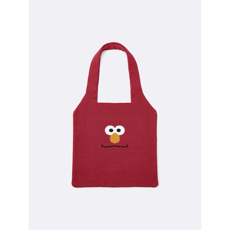GU X SESAME STREET KNIT BAG