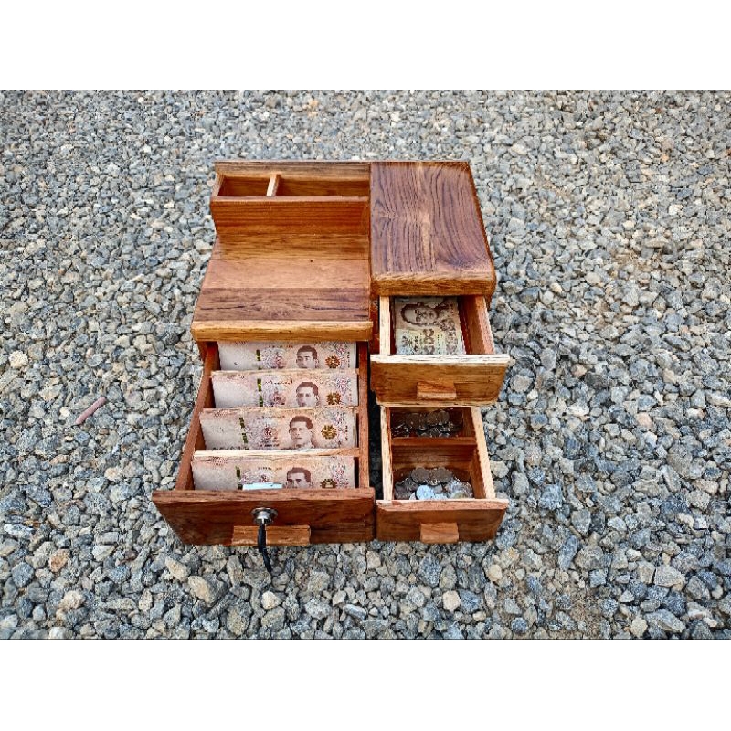 กล่องใส่เงิน กล่องใส่เหรียญ กล่องใส่เงินใส่ทอง - รูปที่ 2