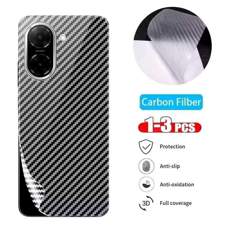 Poco C71/Redmi A5(พร้อมส่งในไทย)ฟิล์มหลังลายเคฟล่าXiaomi Redmi A5ตรงรุ่น