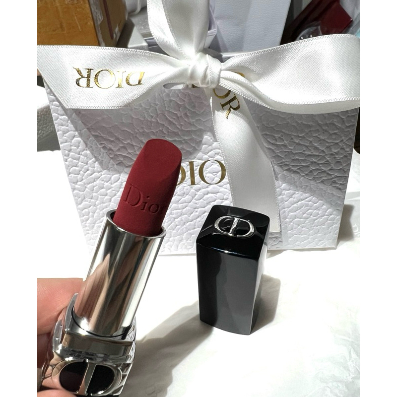 💥ขายแยกจาก Set ลิปสติก Rouge Dior #000 Satin , #720 Valvet แท้💥
