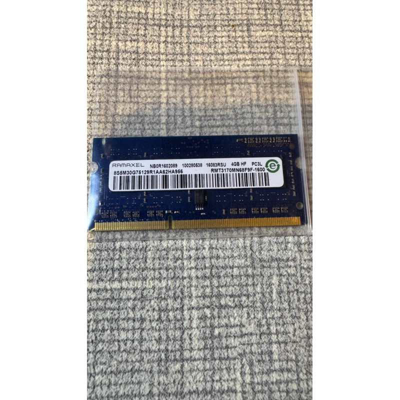 Ramaxel DDR3L 1600 4GB RAM สําหรับแล็ปท็อปหน่วยความจําโน้ตบุ๊ค
