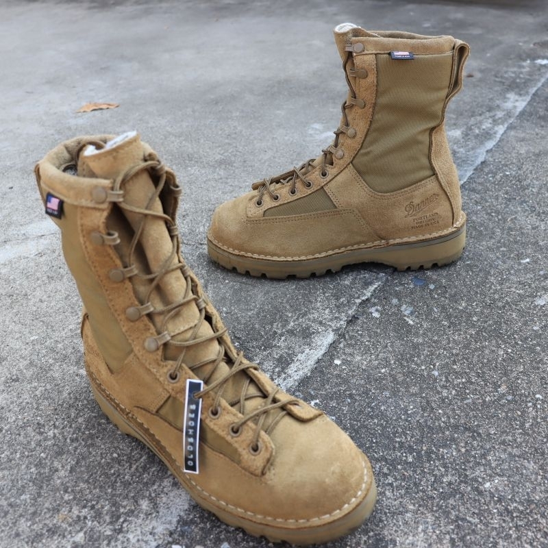 ส่งฟรี 7.5Us 41Eu รองเท้า Danner Marine Temperate Military Boot หนังแท้  Vibram บู๊ตทหาร USA 🇺🇸