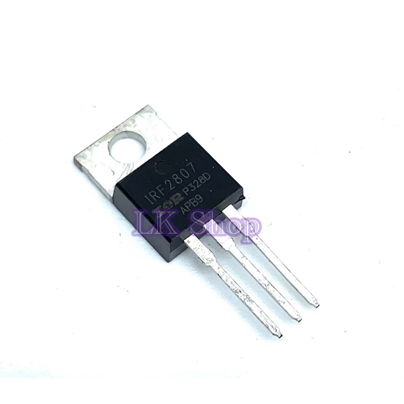 IRF2807 75V 82A TO220 N-CH IRF 2807 มอสเฟต Mosfet (ราคาต่อ1ตัว)