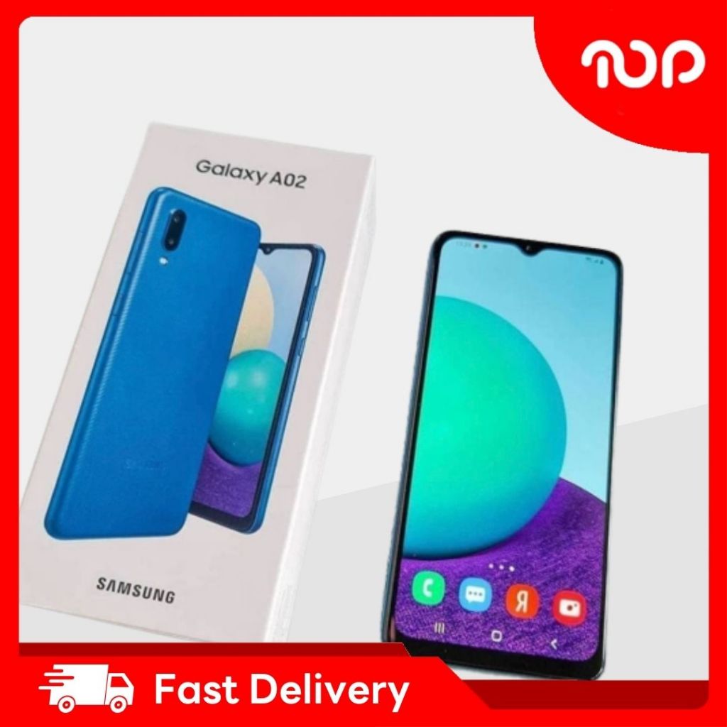 โทรศัพท์ Samsung Galaxy A02 32 GB Azul จอใหญ่ 6.5นิ้ว พร้อมส่ง