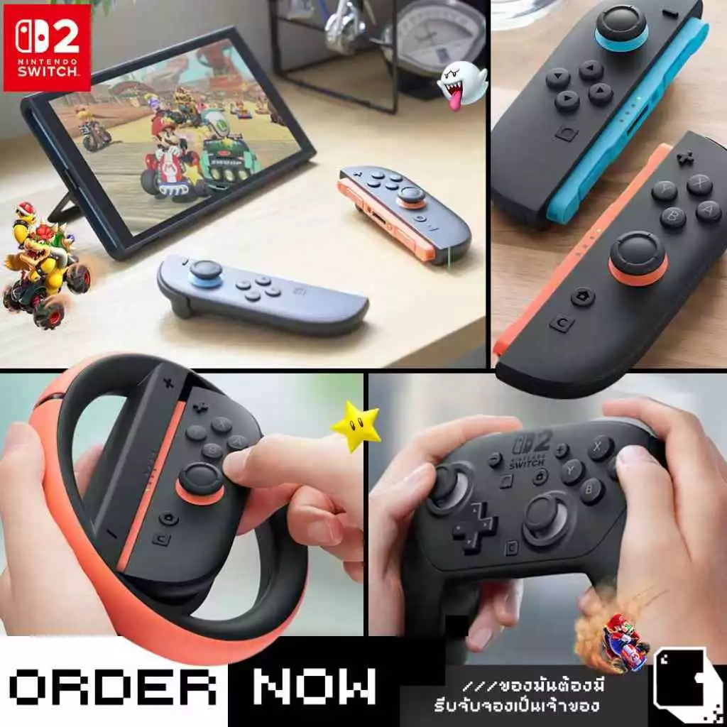 อุปกรณ์เสริม NS2 Nintendo Switch 2 Controller (ประกันศูนย์ SEA , Synnex) (By ClaSsIC GaME)