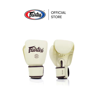 Fairtex นวมชกมวย BGV16 นวยมวยหนังแท้ มีกริปบาร์ กระชับ ใส่สบาย นวมซ้อมมวยขนาดกะทัดรัด | Boxing Gloves Real Leather