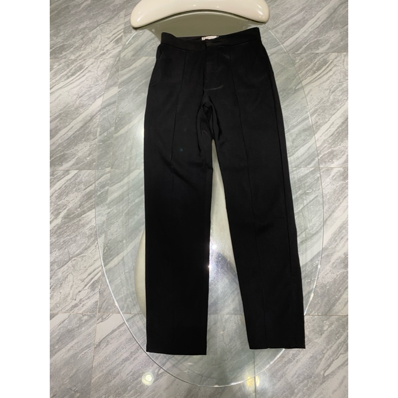 🖤กางเกงสีดำ size M used like new งานป้ายMawin 🖤