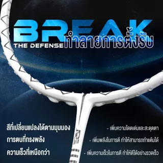 VS FORTEX ไม้แบดมินตันรุ่นยอดนิยม แถมเอ็น+กริป+ซอง ประกันศูนย์ไทย6เดือน