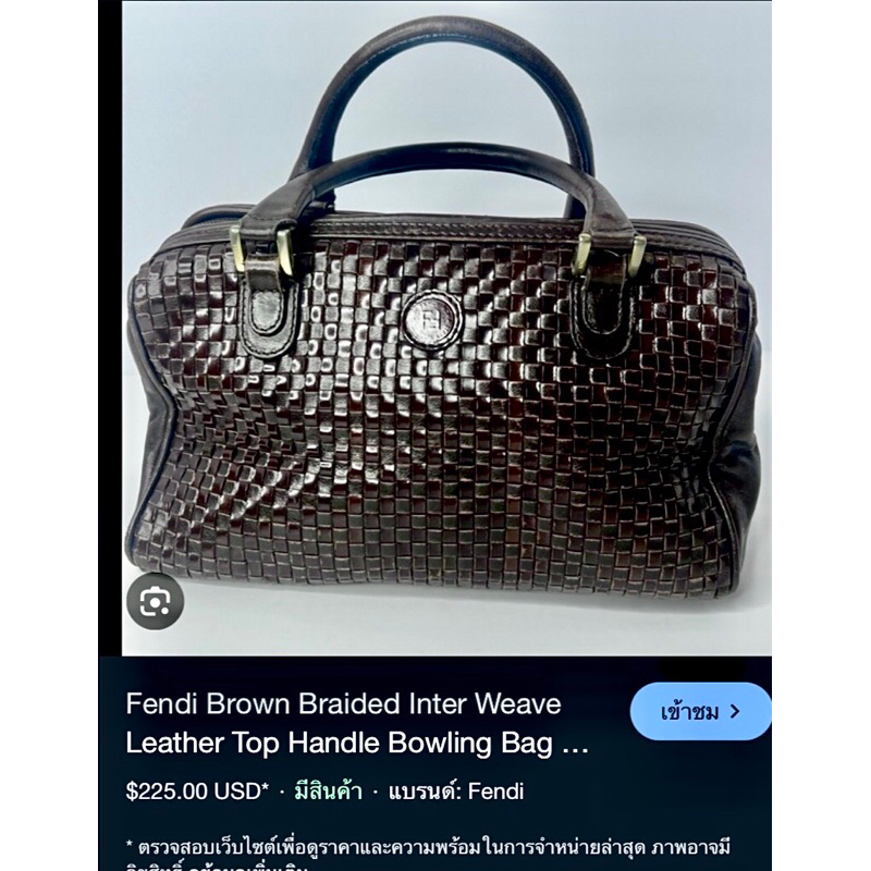 FENDI VINTAGE LEATHER BAGS
