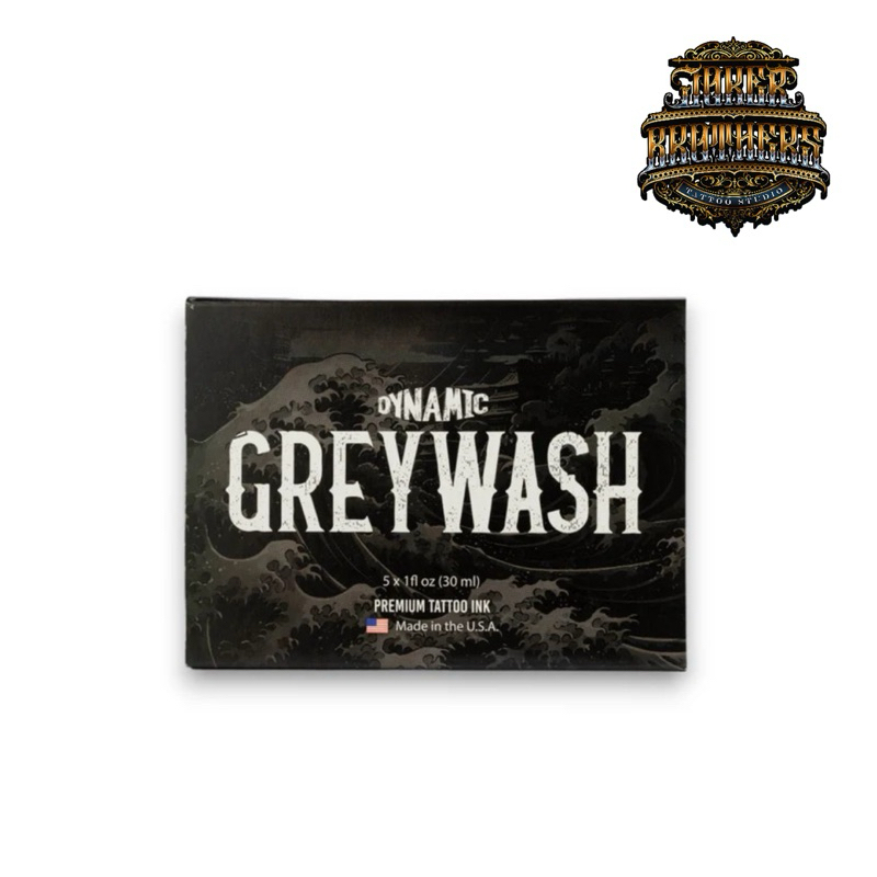 Dynamic Greywash Tattoo Ink - 1 oz. Bottle Set