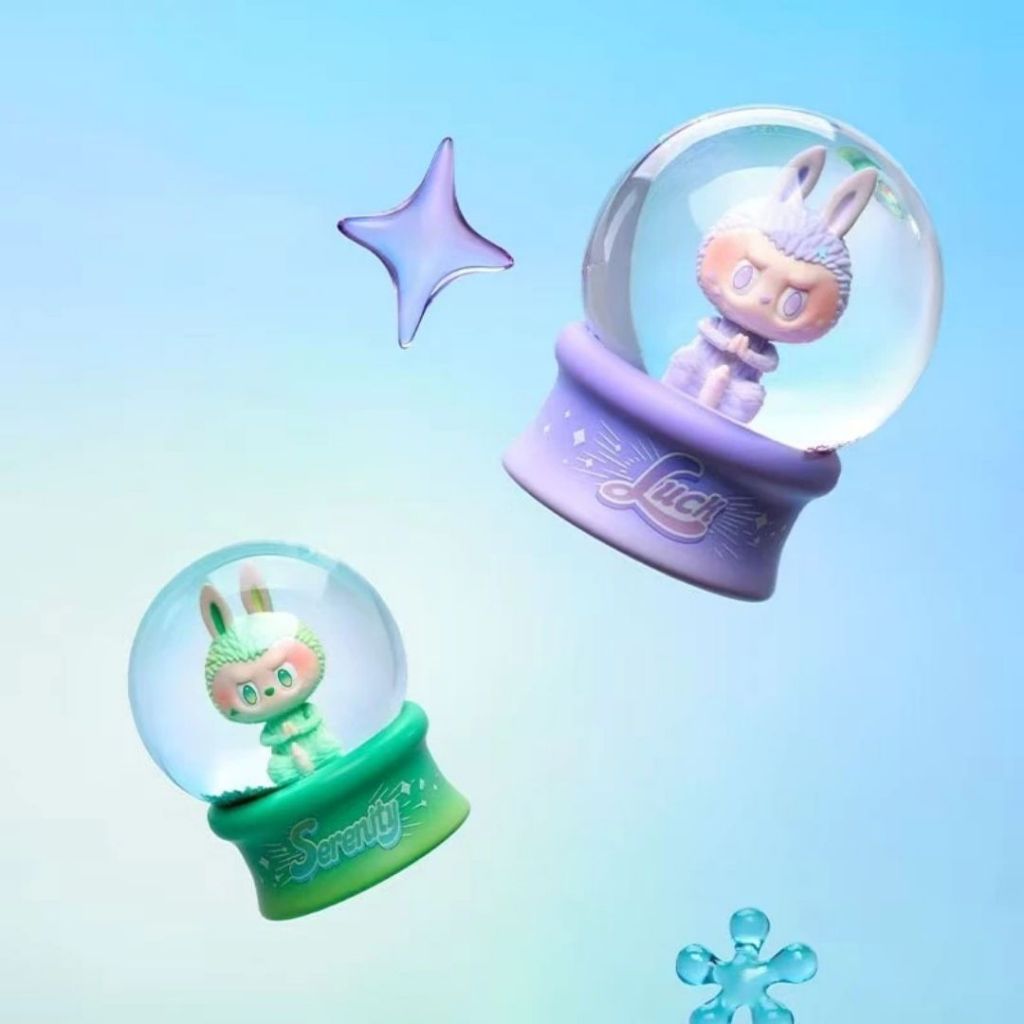 Live ** Labubu THE MONSTERS Big into Energy Crystal Ball POP MART พร้อมส่ง