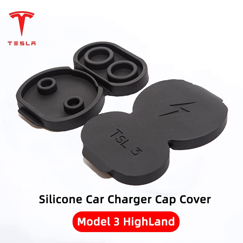 🚚จัดส่งจากไทย🚚ฝาครอบพอร์ตชาร์จ กันน้ำ สำหรับ Tesla Model 3 Highland อุปกรณ์เสริม ป้องกันฝุ่นและน้ำ ทนทาน