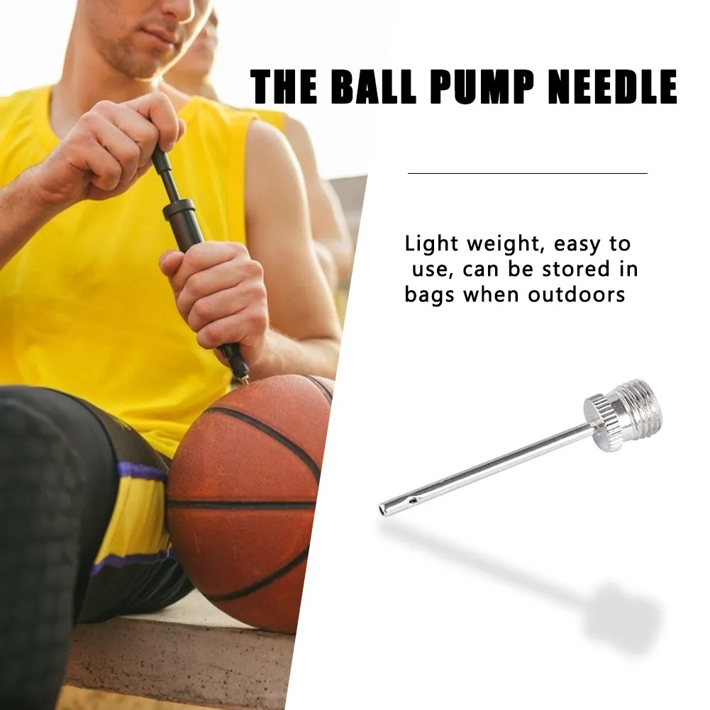 เข็มสูบ แสตนเลส สำหรับสูบลมลูกบอลทุกแบบ ฟุตบอล วอลเล่ย์บอล บาสเกตบอล ฯลฯ