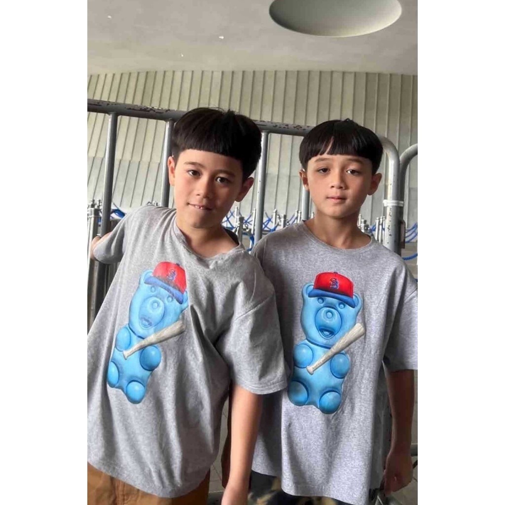 (DROP 7) BASEBALL BEAR TEE (KIDS) - รูปที่ 2