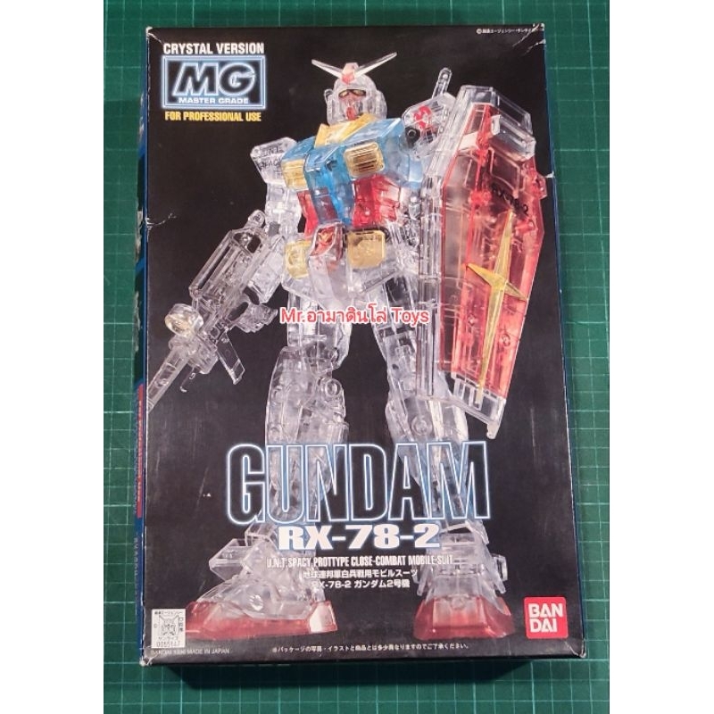 Bandai MG RX-78-2 Gundam(Crystal Version)