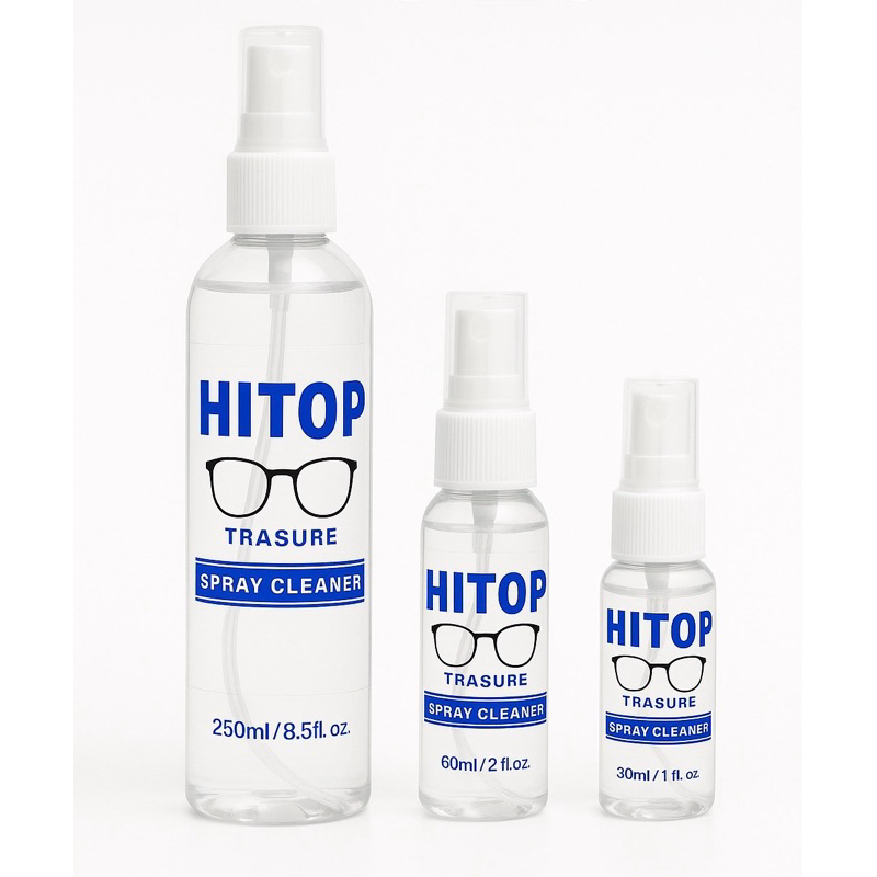 น้ำยาทำความสะอาดแว่นตา/น้ำยาทำความสะอาดเลนส์ Hitop