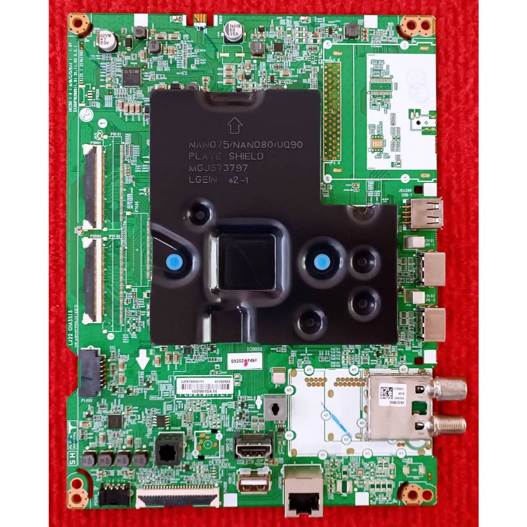 เมนบอร์ดทีวี  LG 43NANO75SQA.ATMFLJD  พาสบอร์ด EAX69762805 ( ใช้เฉพาะซัฟฟิก .ATMFLJD เท่านั้น )