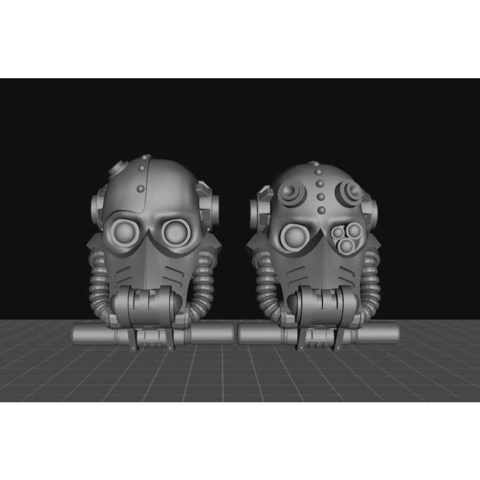 Alternate Squire Heads Set