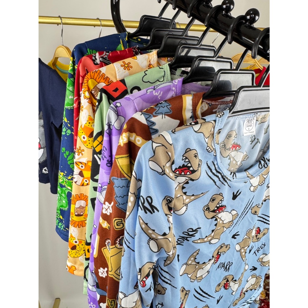 ชุดนอนเด็กแขนยาว ขายาว ผ้าไมโครเกรดA