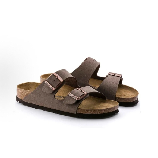 Birkenstock Black Brown sandal รองเท้าแตะ