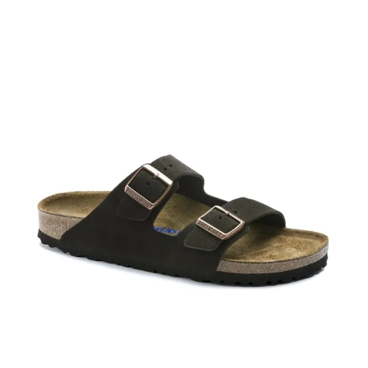 Birkenstock Black Brown sandal รองเท้าแตะ