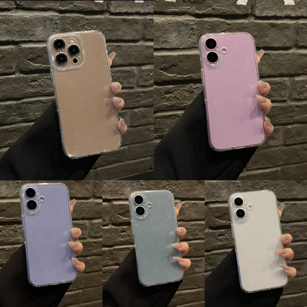 เคสใสกากเพชร รุ่น7plus xr xmax i11 11pro 11promax i12 12promax i13 13 pro max 14 pro max 15 pro max 16 pro max