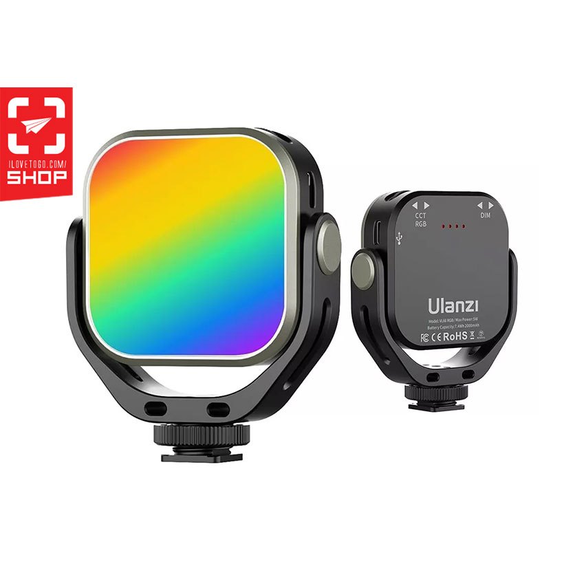 ไฟ LED Ulanzi - VL66 RGB LED Video Light 360° Rotatable L088