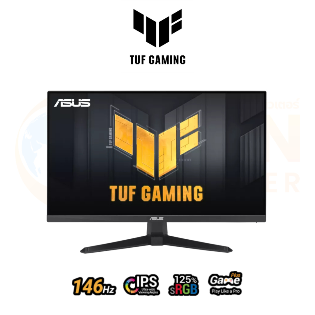 ASUS MONITOR (จอมอนิเตอร์) TUF GAMING VG249QE5A 23.8" IPS 146HZ - 3 YEAR