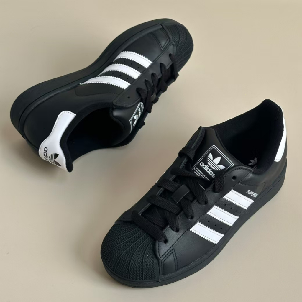 รองเท้า Adidas Superstar 2 สำหรับผู้ชายและผู้หญิง สไตล์แฟชั่น ทันสมัย
