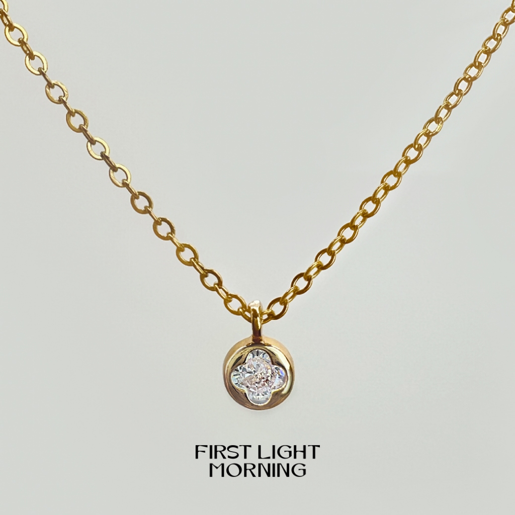 First Light Morning : Iceci Necklace สร้อยพร้อมจี้ ความยาว 40-44 cm.