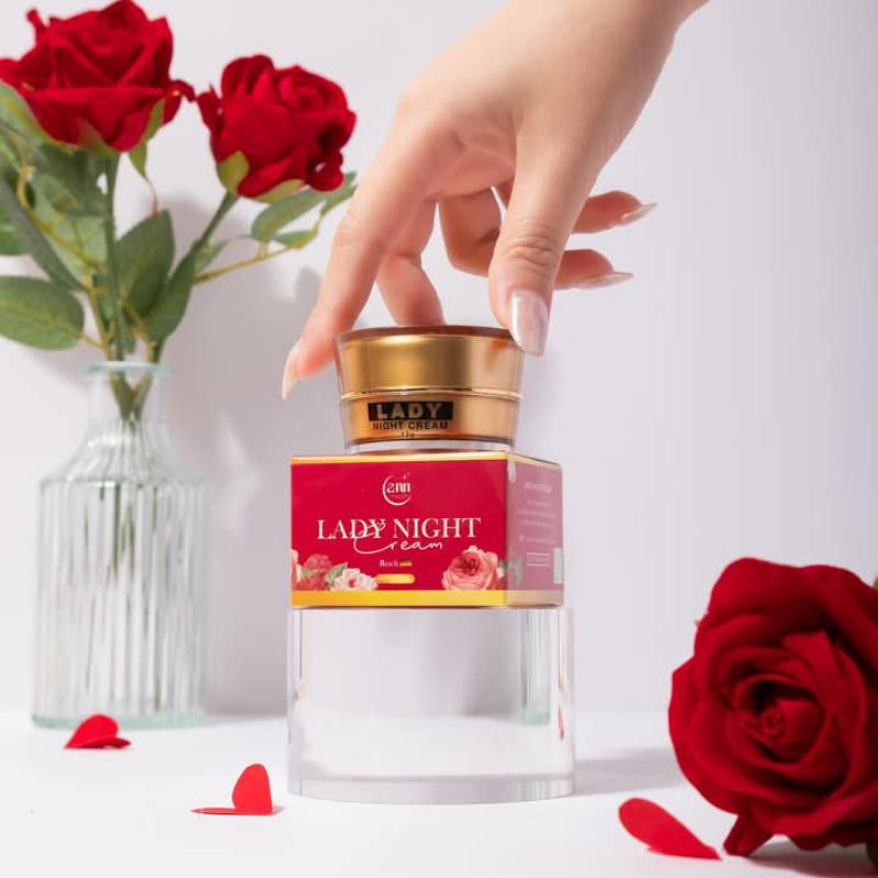Ann beautiful skincare Lady Night Cream เลดี้ไนท์ครีม 12 กรัม ครีมลดฝ้า กระ จุดด่างดำ