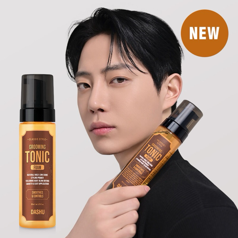 [พร้อมส่ง] Dashu Classic Style Grooming Tonic Foam 200ml.  โทนิค โฟมจัดแต่งทรงผม