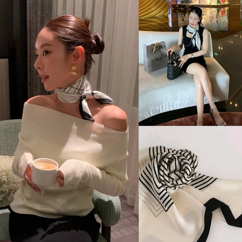 LITAS : JEMMA SCARFF ผ้าพันคอ ผ้าผูกผม ผ้าคลุมไหล่