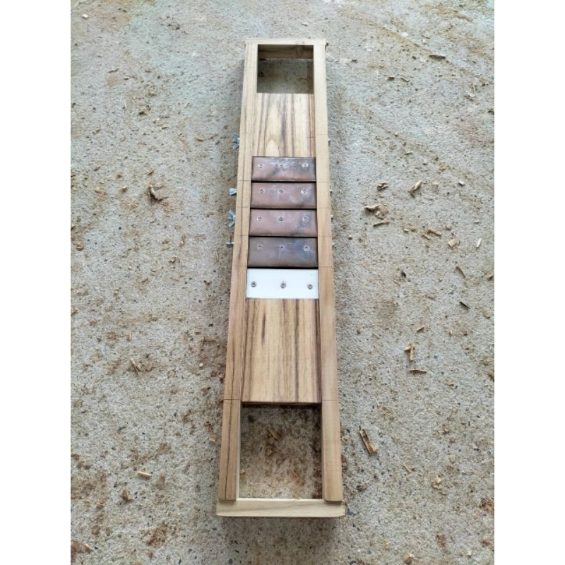 มีดสไลด์แบบแผ่นเรียบ 8.5 ซม. 4 ใบมีด  สไลด์เผือก ฟักทอง มันเทศ มันฝรั่ง กล้วย กลอย หน่อไม้ ทุเรียน - รูปที่ 3