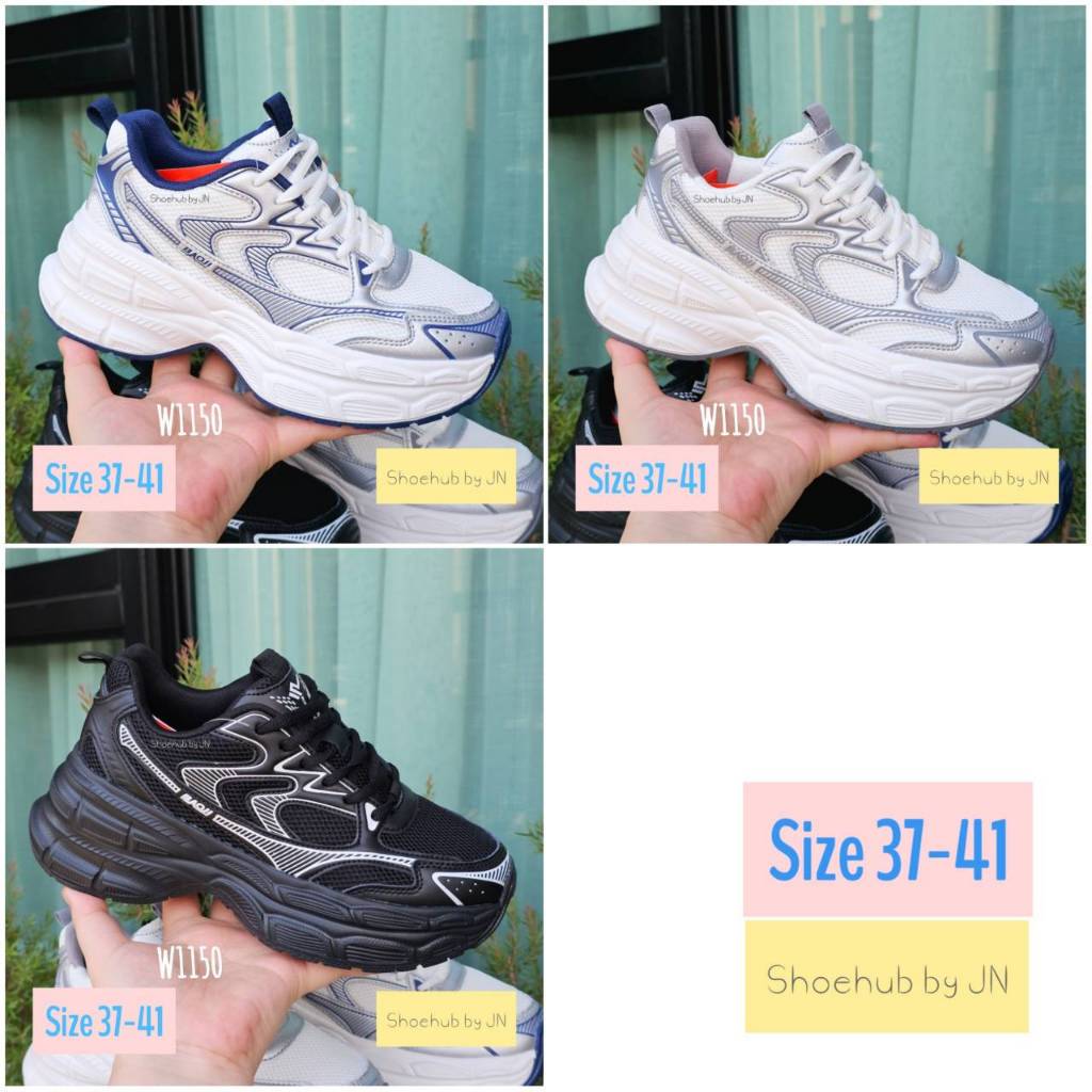 รองเท้า Baoji (ผู้หญิง 37-41) รุ่น BJW 1150 (ลิขสิทธิ์แท้จากโรงงาน)