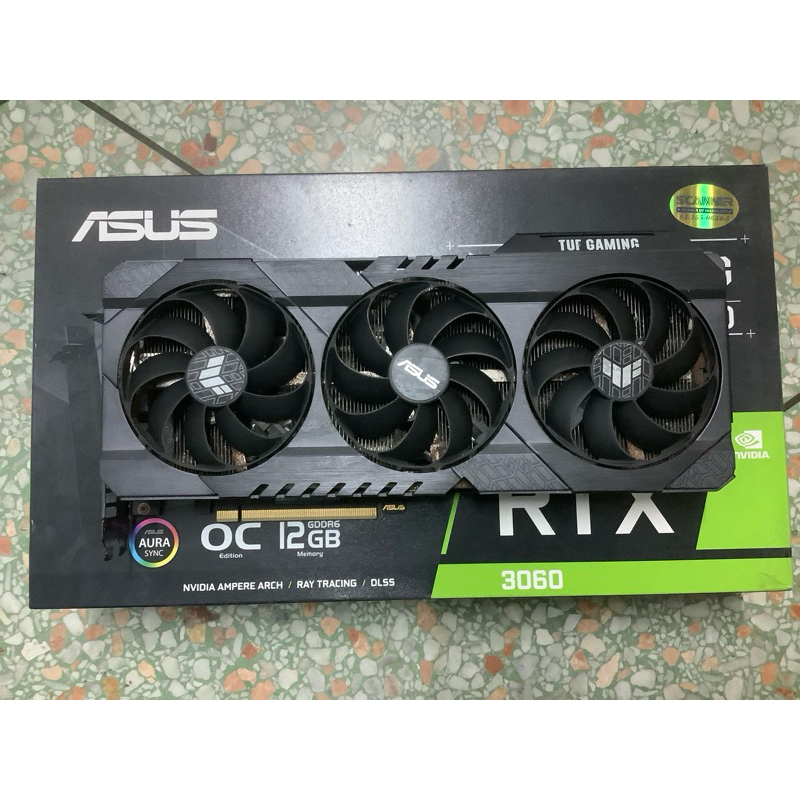 RTX 3060 Asus Tuf Gaming มือสอง สภาพ 99%