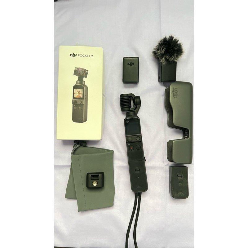 dji osmo pocket 2 มือสองสภาพใหม่มาก + อุปกรณ์เสริม