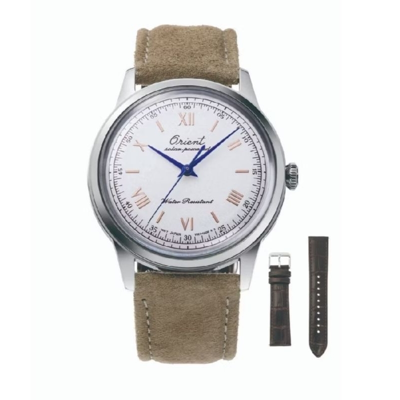 นาฬิกาข้อมือผู้ชาย Orient Bambino 38 Solar Limited 75ปี  RA-WK0006S ผลิต750เรือนทั่วโลก